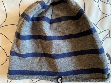 Pásiková čiapka v. 104-116 na 3-6 rokov + rukavice, 104