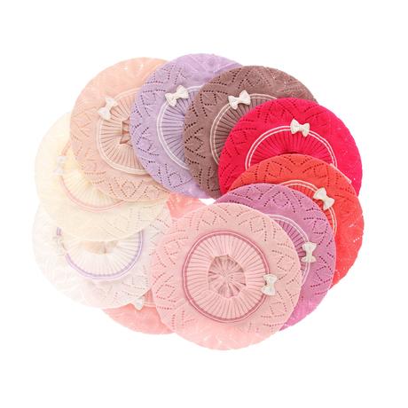 Dievčenská jarná baretka bibi /mix farieb, 50 / 52