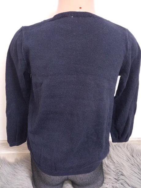 Dievčenský sveter dúha h&m (110-116), h&m,110