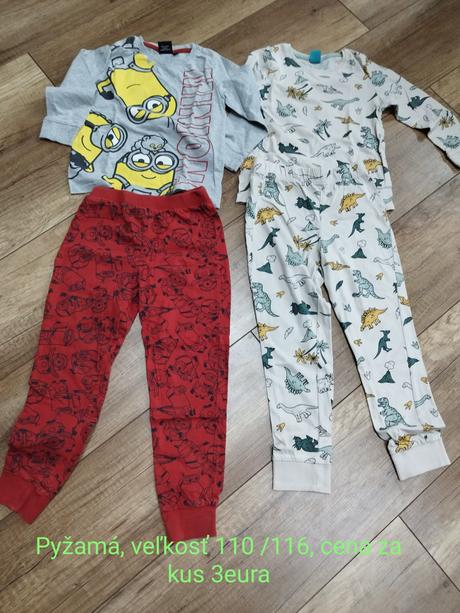 Chlapčenské oblečenie veľkosť 104, 110 a 116, 104–116