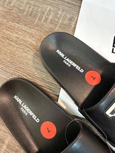 Karl lagerfeld nové dámske šlapky č.38, karl lagerfeld,38