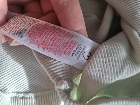 Body rebrované, primark,62