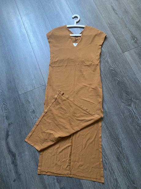 Šaty bavlnene zara, s