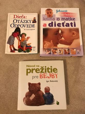 Knihy o tehotenstve, porode a dietati, 