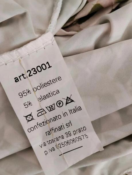 Elegantná vzorovaná blúzka v zelených tónoch, 38 / m