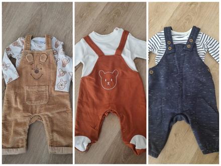 3x body + nohavice veľ. 62, f&f,62