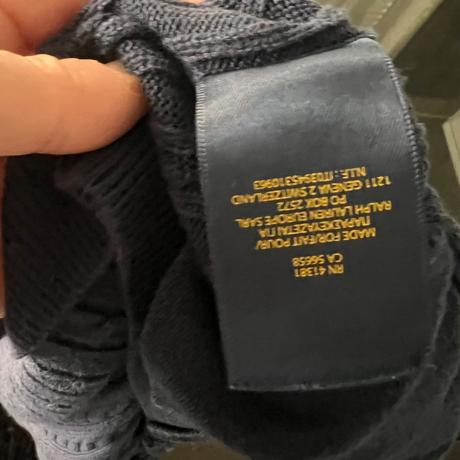 Ralph lauren dievčenský bavlneny svetrik vel.6, ralph lauren,116