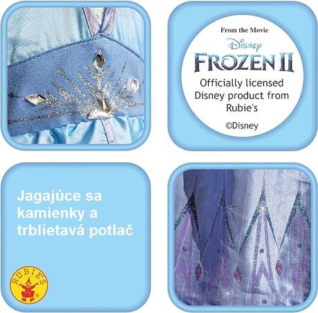 Kostým elsa ľadové kráľovstvo,