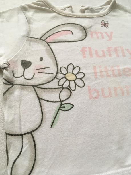 Tričko so zajačikom 0-1 mesiac č.56, cherokee,56