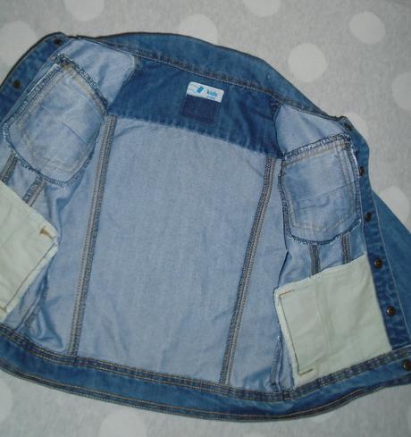 Unisex riflová bunda na 4 až 5 rokov, 110