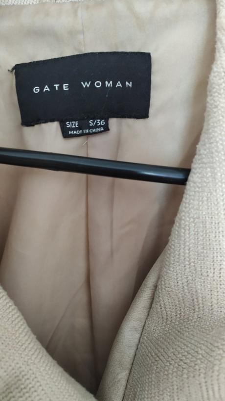 Koženková bunda s 36, gate,s