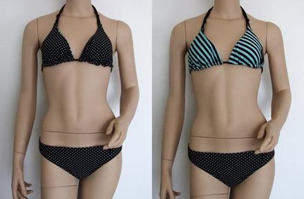 Obojstranné plavky, s