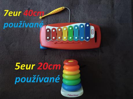 Auto, gitara, xylofón, skladačka, 