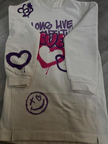 Teplákové šaty, 140