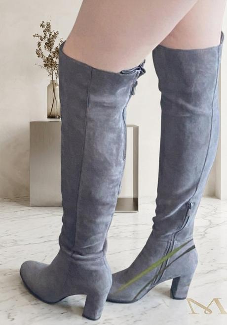 Semišové čižmy, c&a,37