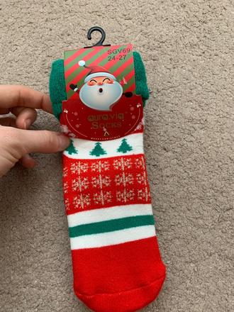 Vianočné ponožky, 24 / 25 / 26 / 27
