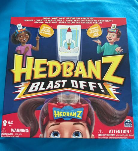 Spoločenska hra hedbanz blast off,