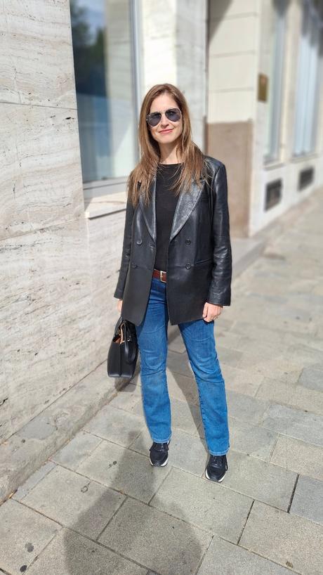 Dámska kožená bunda dkny, dkny,s