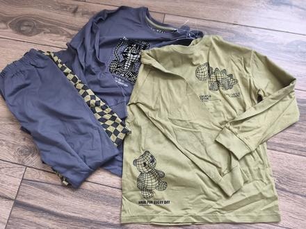 2 pyzama z trojpacku, next,140