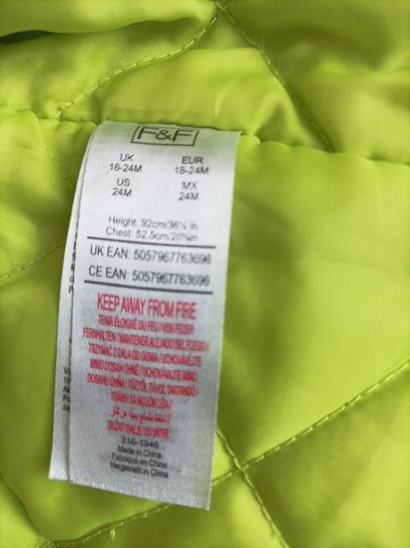 Zimná bunda, f&f,98