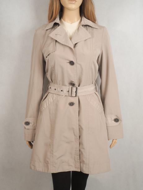 Kvalitný béžový trenčkot jac nuevo, jac,38