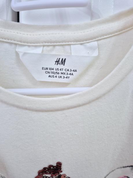 Set tričko + suknička h&m, h&m,104