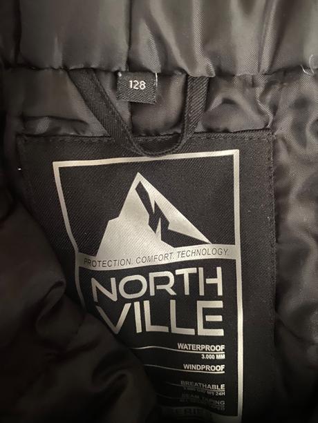 Lyziarske nohavice zn. north ville, 128