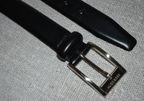 Hugo boss - originál, kožený opasok veľ.s/m, hugo boss