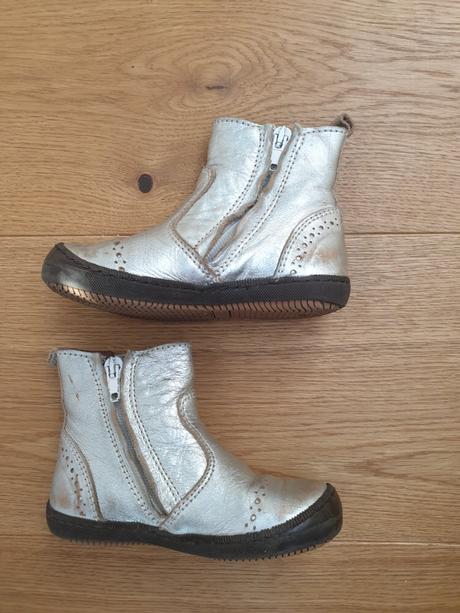 Bisgaard strieborné čižmy (15cm), 24