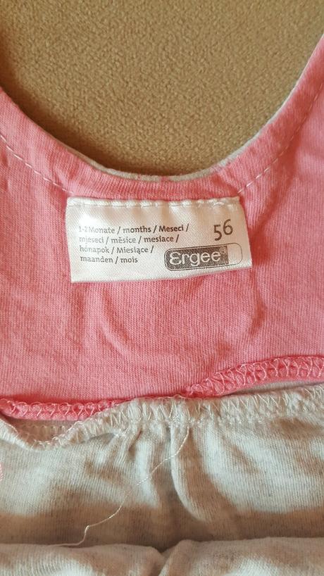 Dievčenské nohavice na traky ergee 56, ergee,56