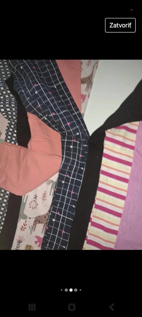 Legíny 17ks 6/7 rokov, h&m,122