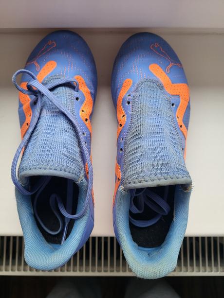 Kopačky puma +chraniče,podkolienky gratis, puma,33