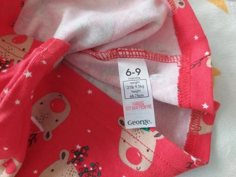 Vianočné tričko so sobíkmi zn.george veľ.68-74, 68