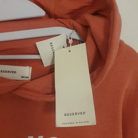 Mikina s visačkou reserved, reserved,164 / s