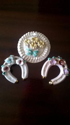 Keramicke ozdobky na zavesenie,