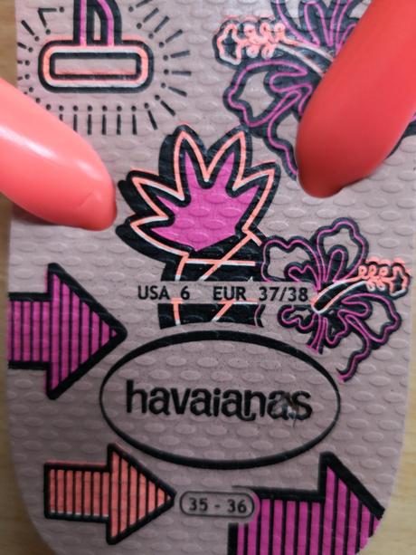 Značkové žabky havaianas, 37