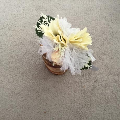 Čelenka kvety + tyl, 