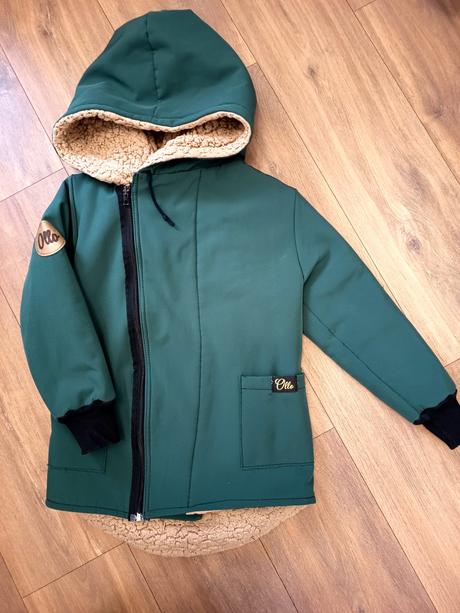 Ollo zimná bunda s barančekom, 116