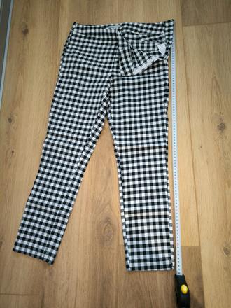 Šachovnicové nohavice gate veľkosť 38, gate,38