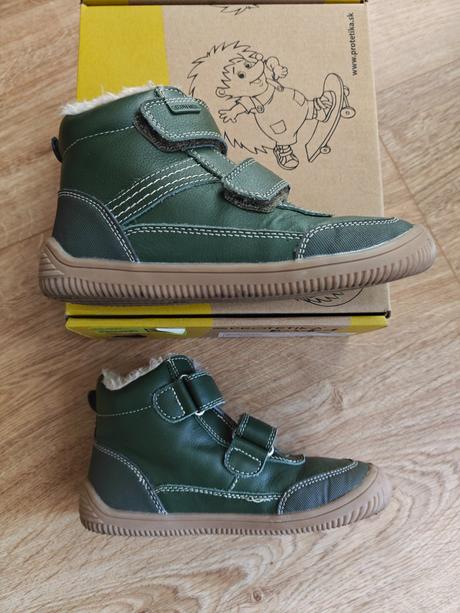 Protetika tyrel khaki zimné barefoot topánky, protetika,30