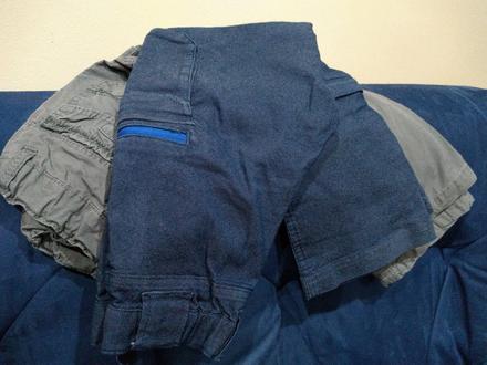 Nohavice zateplené+nohavice turistické, 122