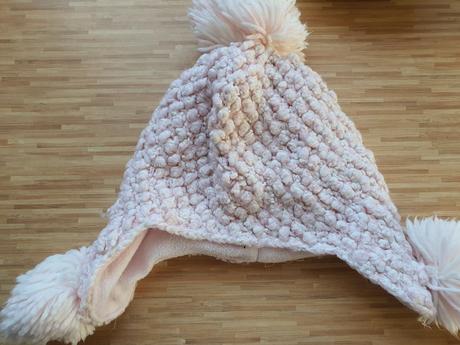 Trblietkava zateplena ciapka + rukavicky, next,68