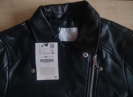 Štýlová bundička s visačkou, zara,140