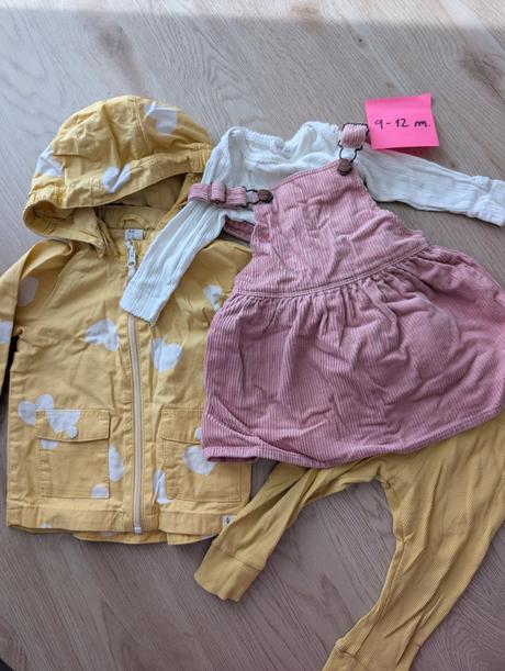 Mix oblečenia 9-12m ( lindex, zara, h&m, newbie, 86–98
