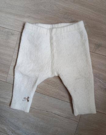 Vlnené nohavice pre bábätko, 62