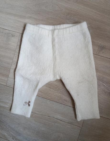 Vlnené nohavice pre bábätko, 62