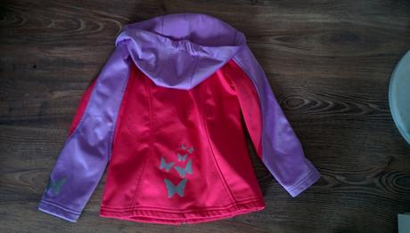 Softshellová s motýlikom, crivit,122