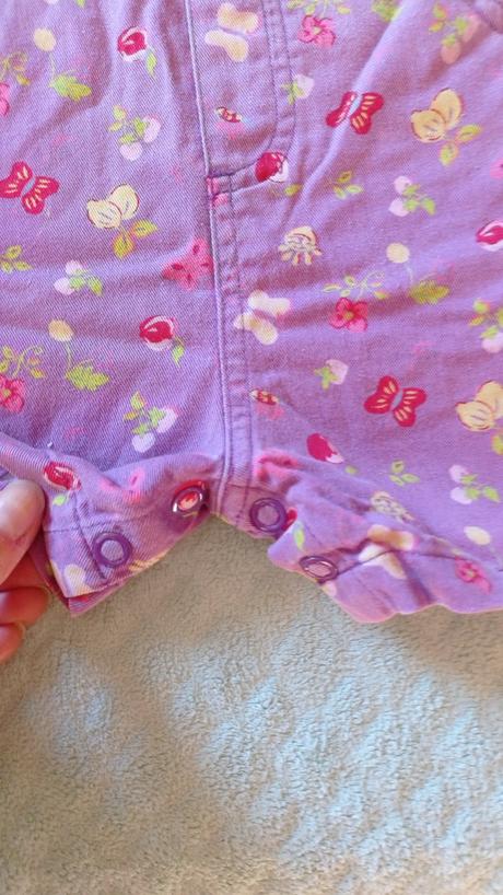 Kratasy na traky, roztomile s motylikmi a kvetami, 98