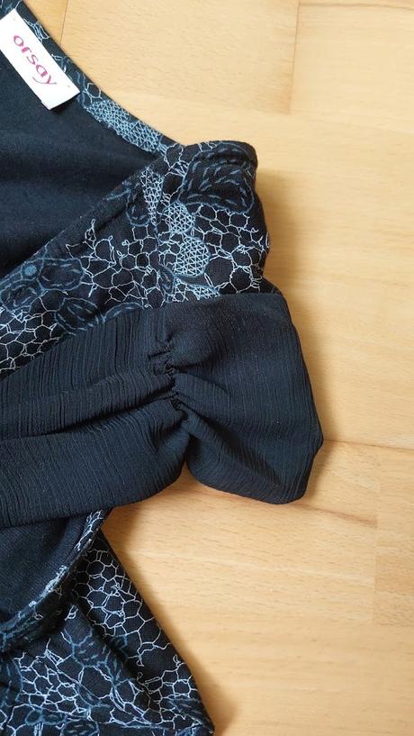 Tricko s tylovymi rukavkami s/m, orsay,m