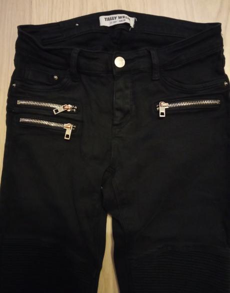 Dámske/dievčenské džínsové nohavice v. 38, tally weijl,38